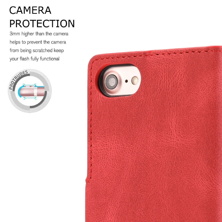 For iPhone SE 2024 Fantasy Skin-feel Calfskin Texture Leather Phone Case