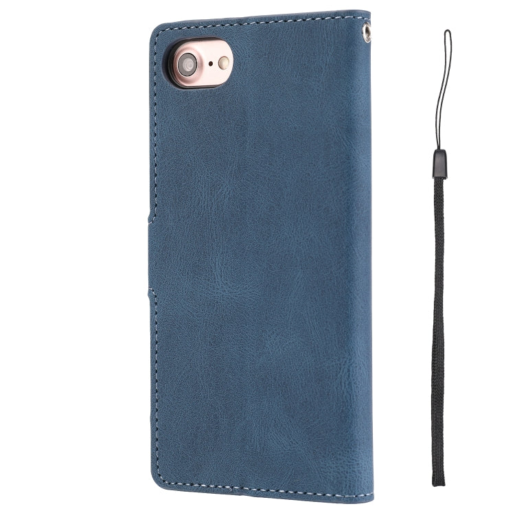 For iPhone SE 2024 Fantasy Skin-feel Calfskin Texture Leather Phone Case