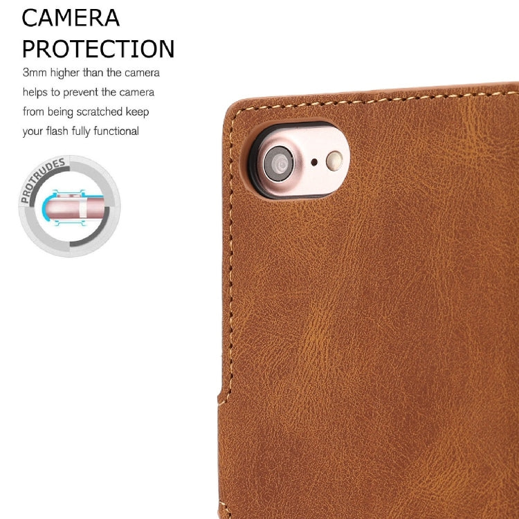 For iPhone SE 2024 Fantasy Skin-feel Calfskin Texture Leather Phone Case