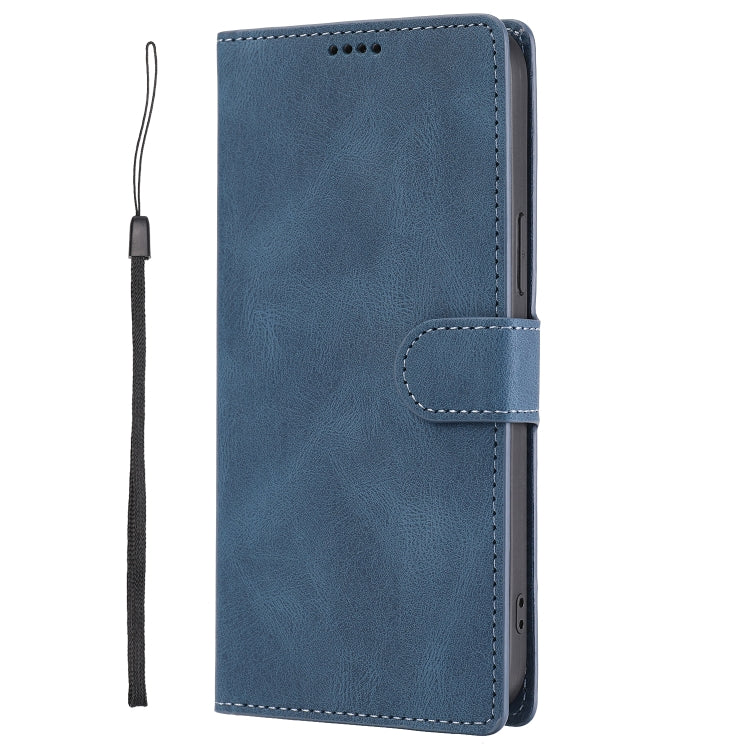 For iPhone 14 Fantasy Skin-feel Calfskin Texture Leather Phone Case