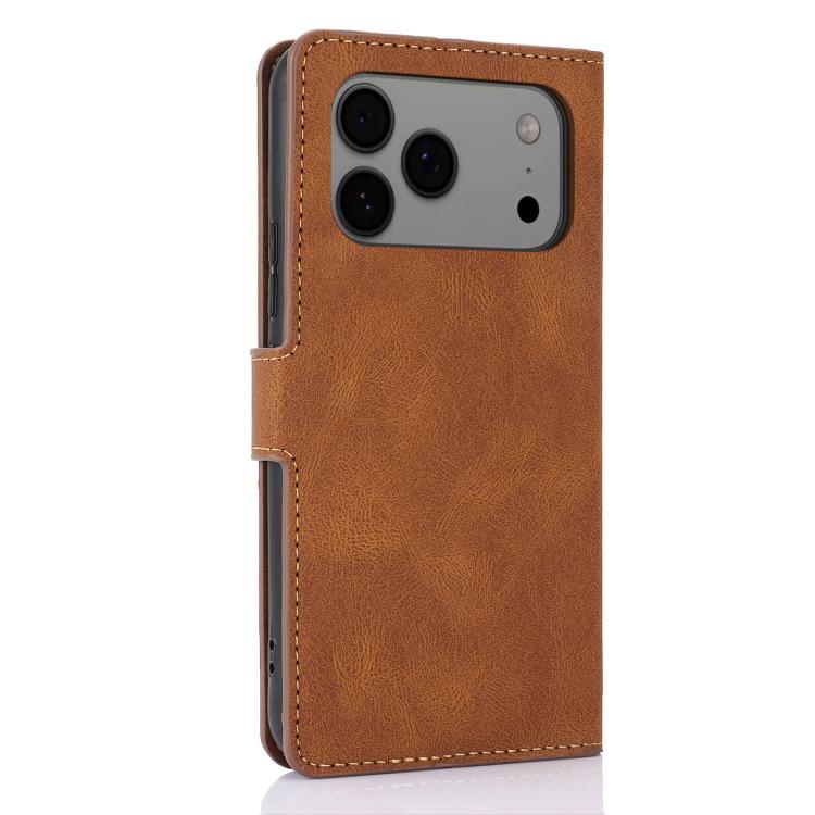 For iPhone 17 Pro Max Fantasy Skin-feel Calfskin Texture Leather Phone Case