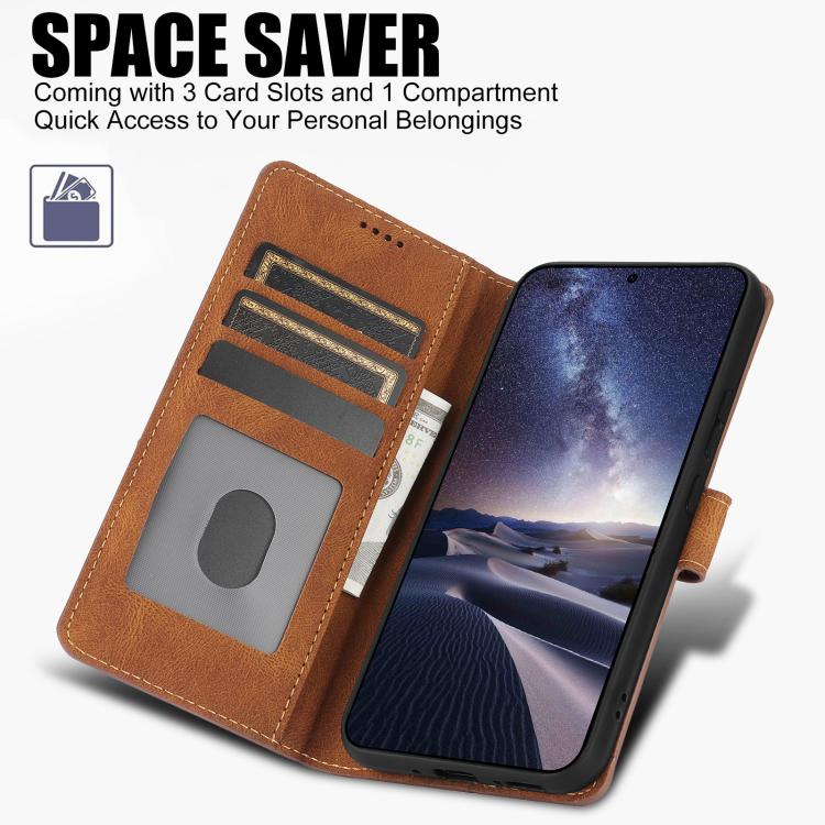 For iPhone 17 Pro Max Fantasy Skin-feel Calfskin Texture Leather Phone Case