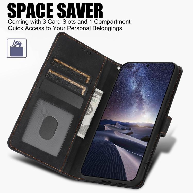 For iPhone 17 Pro Fantasy Skin-feel Calfskin Texture Leather Phone Case
