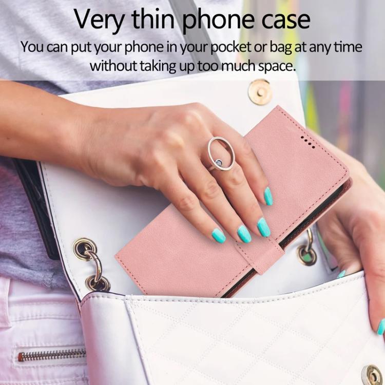 For iPhone 17 Fantasy Skin-feel Calfskin Texture Leather Phone Case