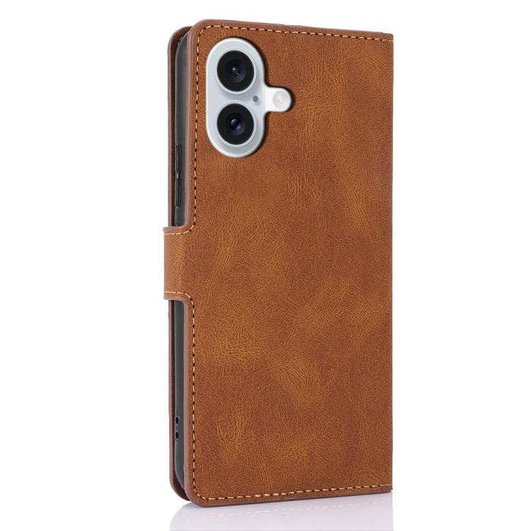 For iPhone 17 Fantasy Skin-feel Calfskin Texture Leather Phone Case