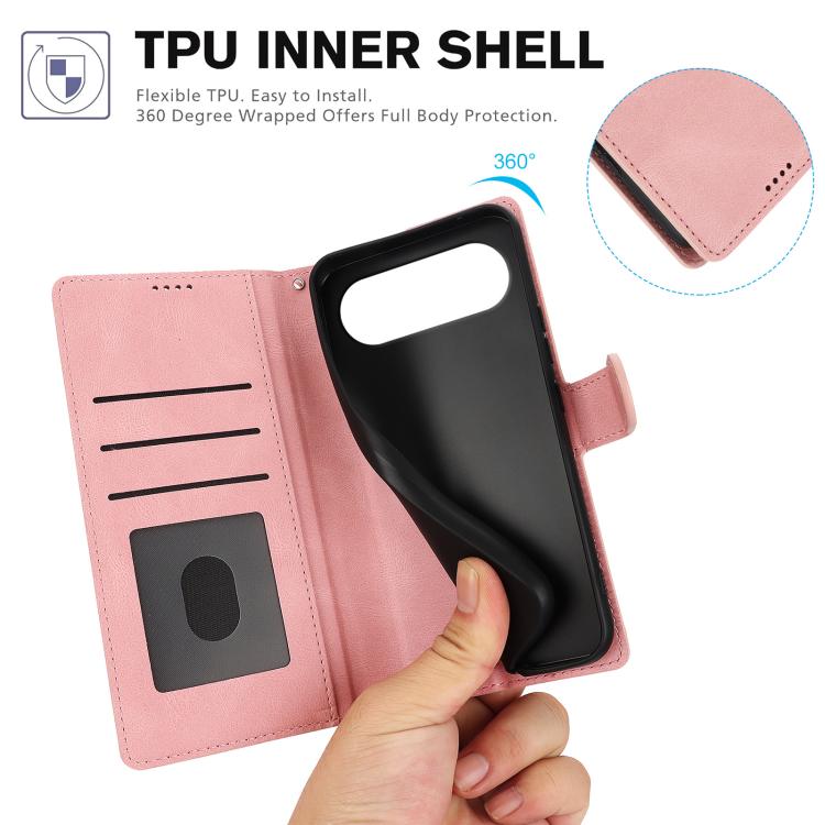 For iPhone Air Fantasy Skin-feel Calfskin Texture Leather Phone Case