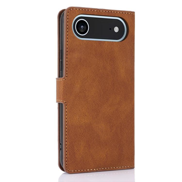For iPhone Air Fantasy Skin-feel Calfskin Texture Leather Phone Case