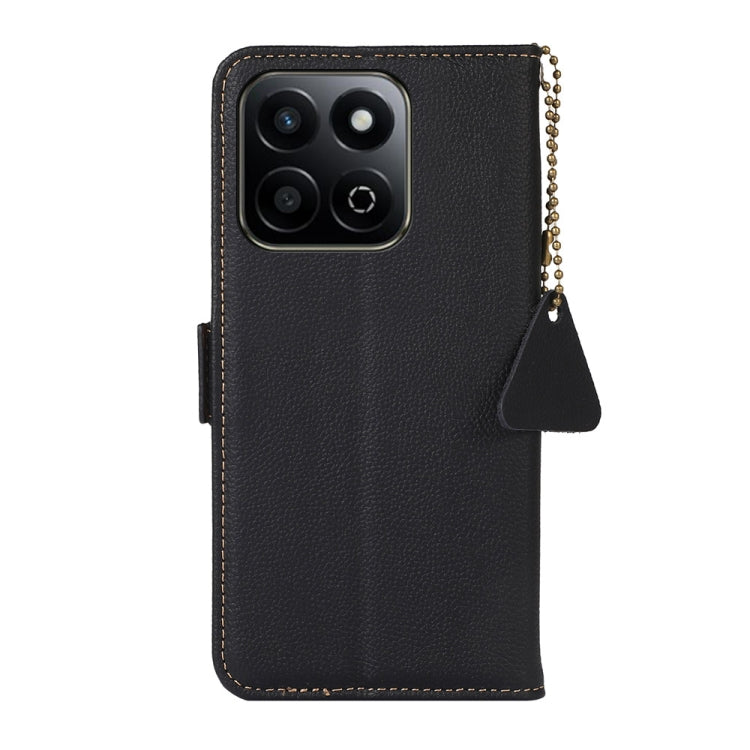 For Honor Play 60 Plus / 200 Smart Side-Magnetic TJ Genuine Leather RFID Phone Case