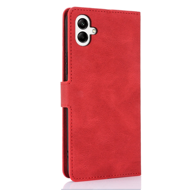 For Samsung Galaxy A05 4G Fantasy Skin-feel Calfskin Texture Leather Phone Case