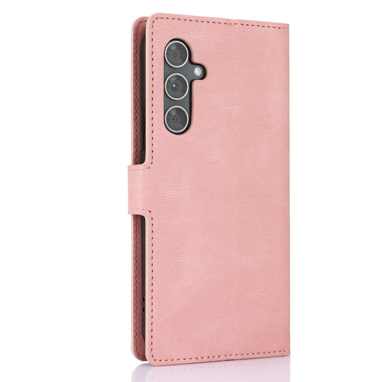For Samsung Galaxy A25 5G Fantasy Skin-feel Calfskin Texture Leather Phone Case