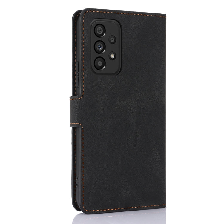 For Samsung Galaxy A33 5G Fantasy Skin-feel Calfskin Texture Leather Phone Case