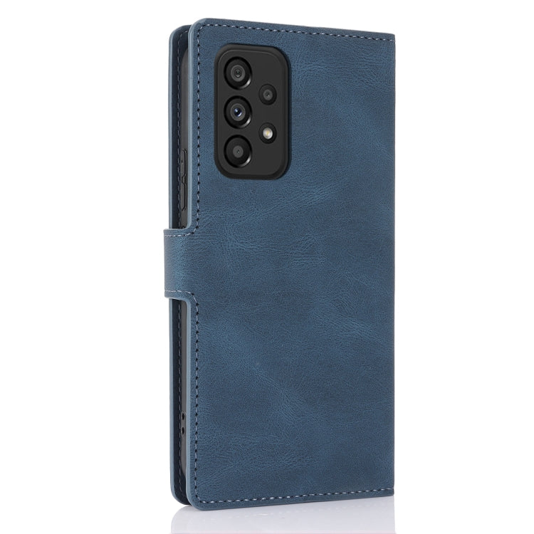 For Samsung Galaxy A33 5G Fantasy Skin-feel Calfskin Texture Leather Phone Case