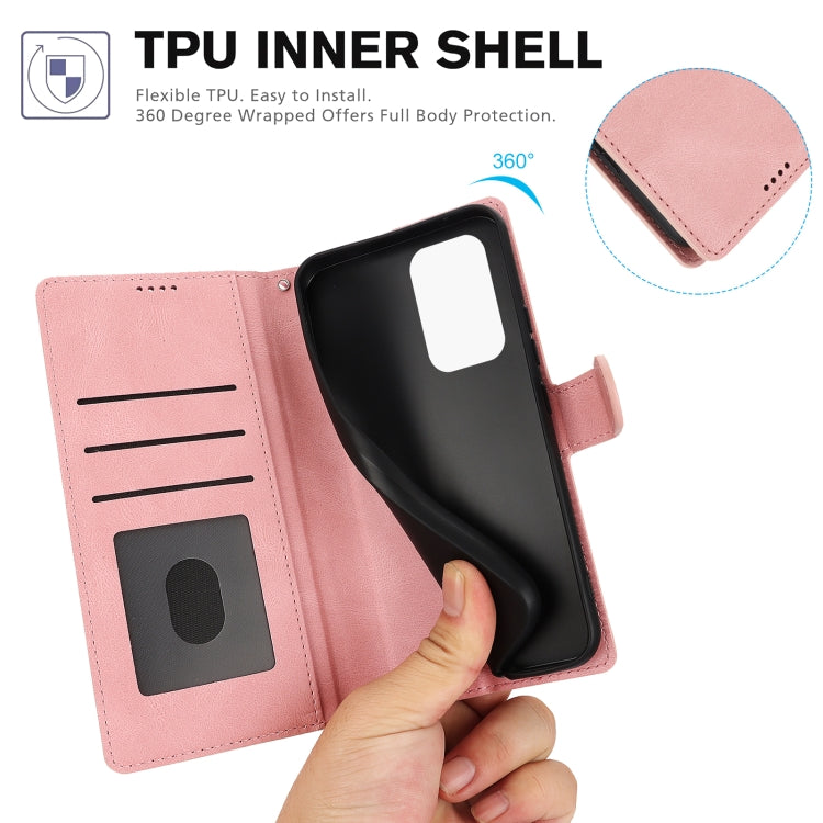 For Samsung Galaxy A53 5G Fantasy Skin-feel Calfskin Texture Leather Phone Case