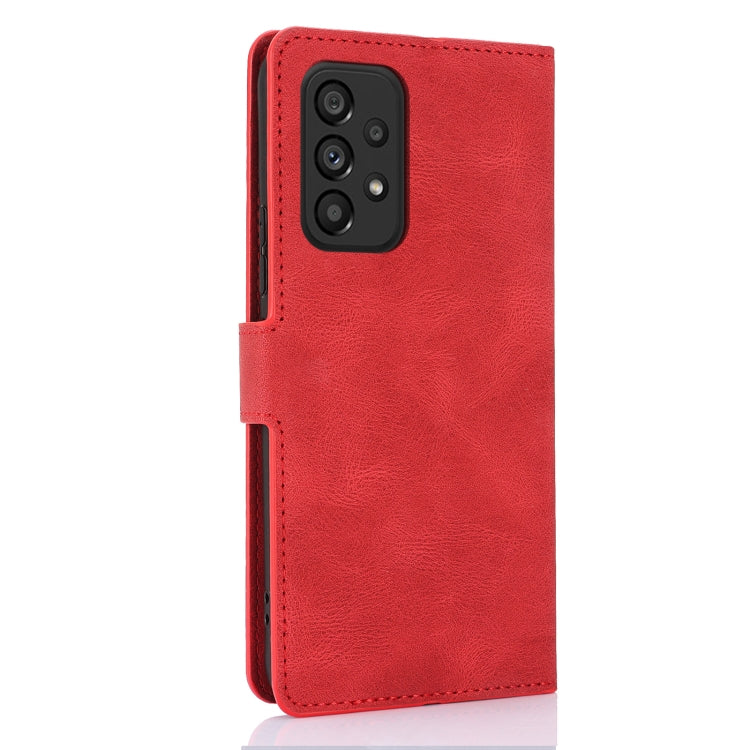For Samsung Galaxy A53 5G Fantasy Skin-feel Calfskin Texture Leather Phone Case