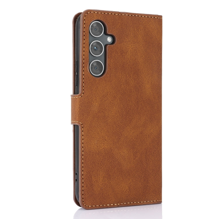 For Samsung Galaxy A56 5G Fantasy Skin-feel Calfskin Texture Leather Phone Case
