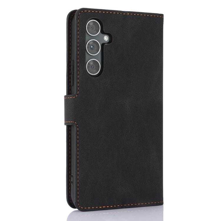 For Samsung Galaxy A57 5G Fantasy Skin-feel Calfskin Texture Leather Phone Case