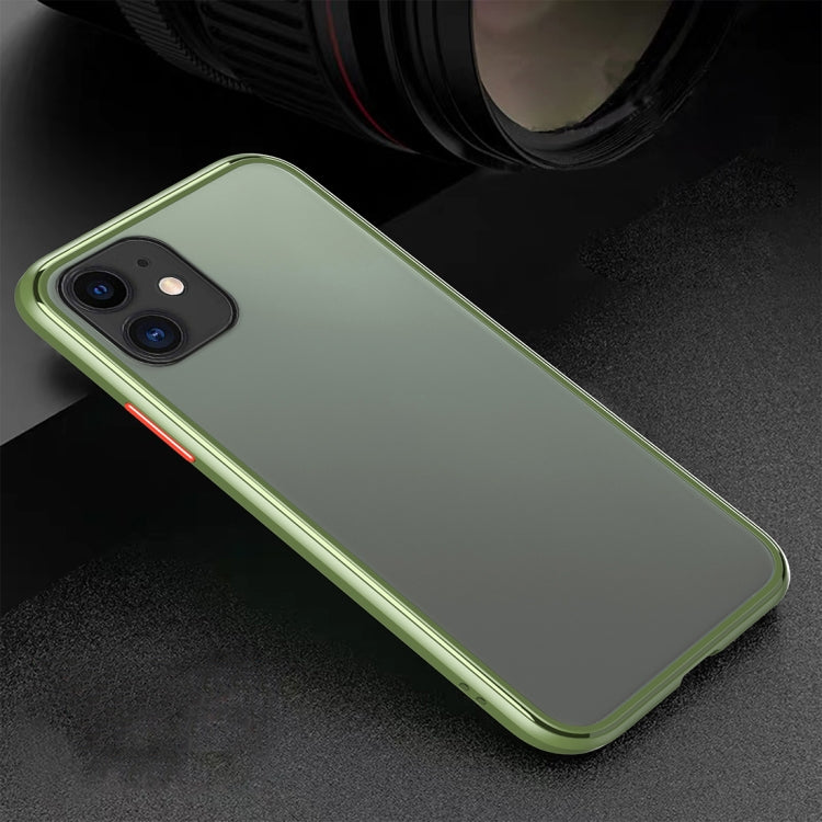 For iPhone 11 Shockproof Ultra-thin Frosted Protective Case