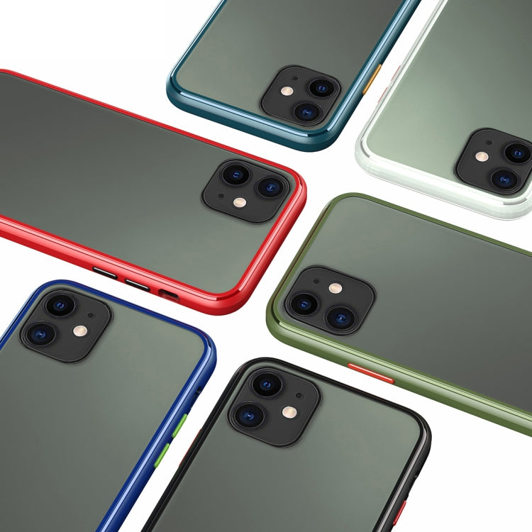 For iPhone 11 Shockproof Ultra-thin Frosted Protective Case