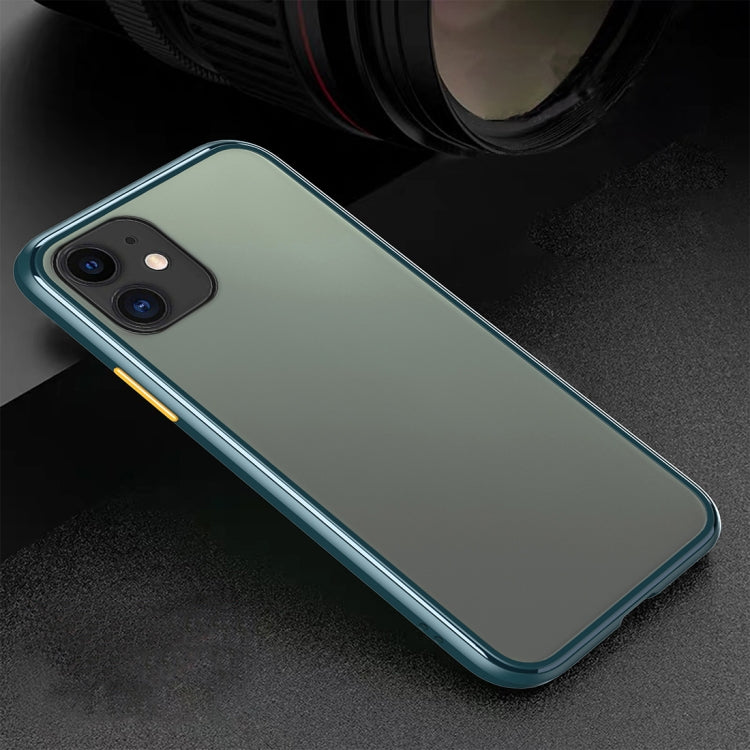 For iPhone 11 Shockproof Ultra-thin Frosted Protective Case