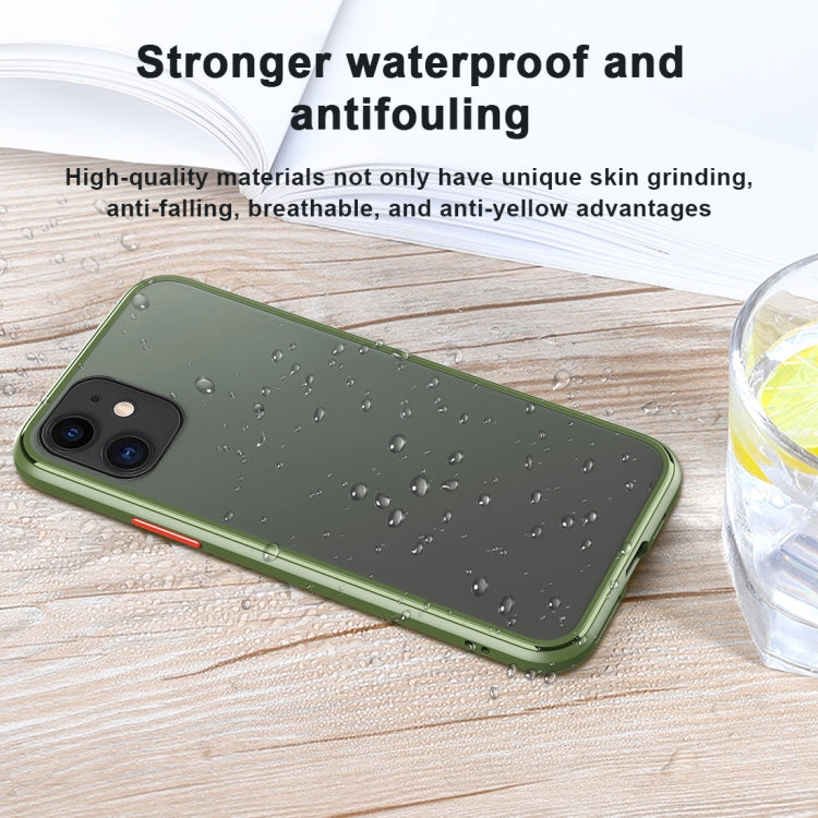 For iPhone 11 Shockproof Ultra-thin Frosted Protective Case