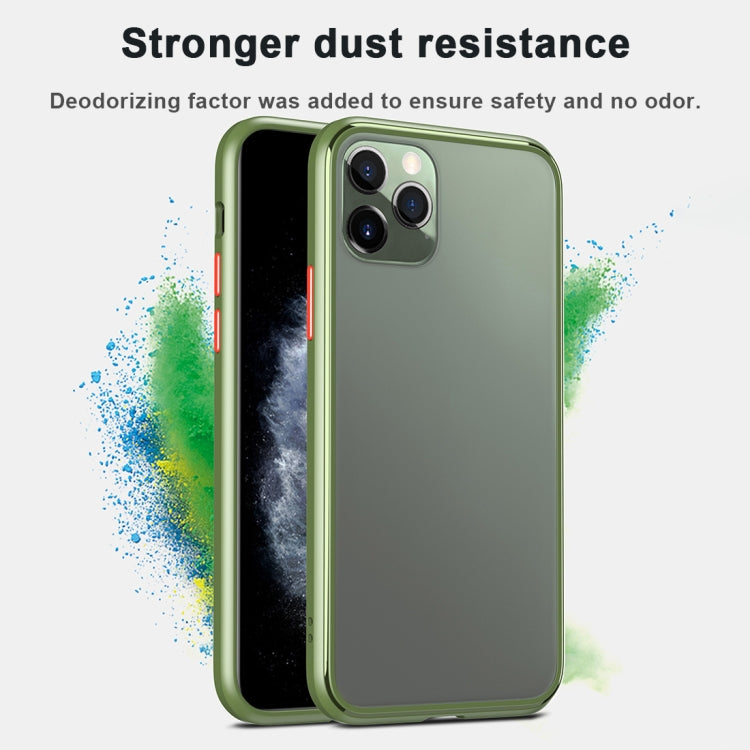For iPhone 11 Pro Shockproof Ultra-thin Frosted Protective Case