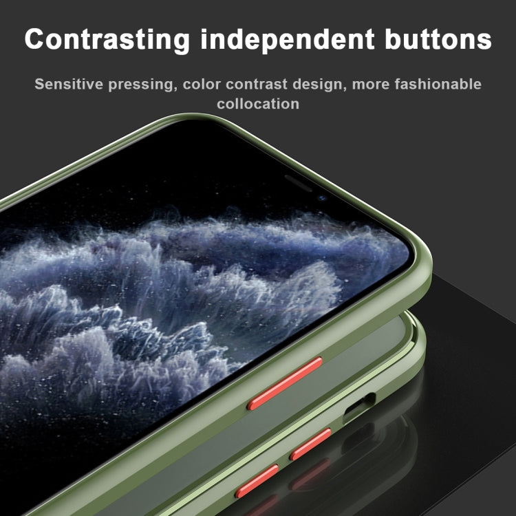 For iPhone 11 Pro Shockproof Ultra-thin Frosted Protective Case