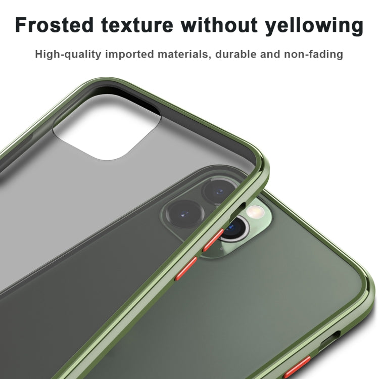For iPhone 11 Pro Max Shockproof Ultra-thin Frosted Protective Case