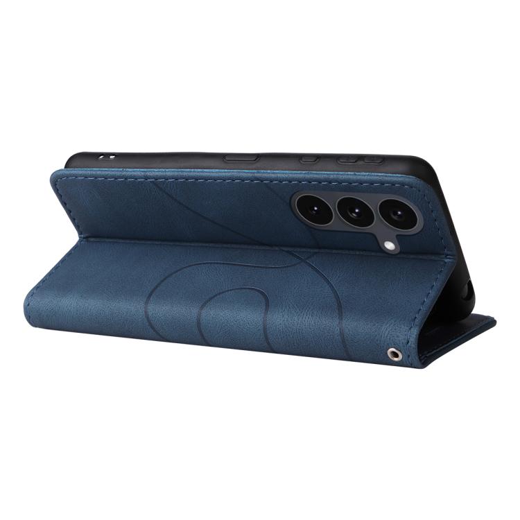 For Galaxy S25 FE 5G Dual-color Splicing Flip Leather Phone Case