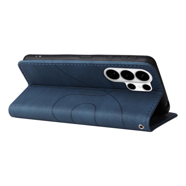 For Galaxy S26 Ultra 5G Dual-color Splicing Flip Leather Phone Case