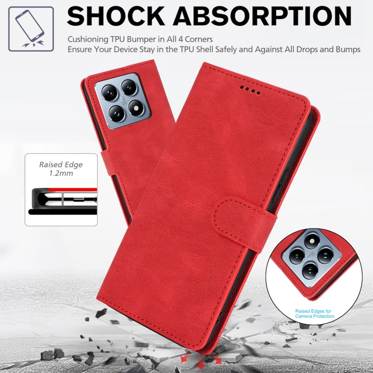 For Xiaomi 14T Pro Fantasy Skin-feel Calfskin Texture Leather Phone Case