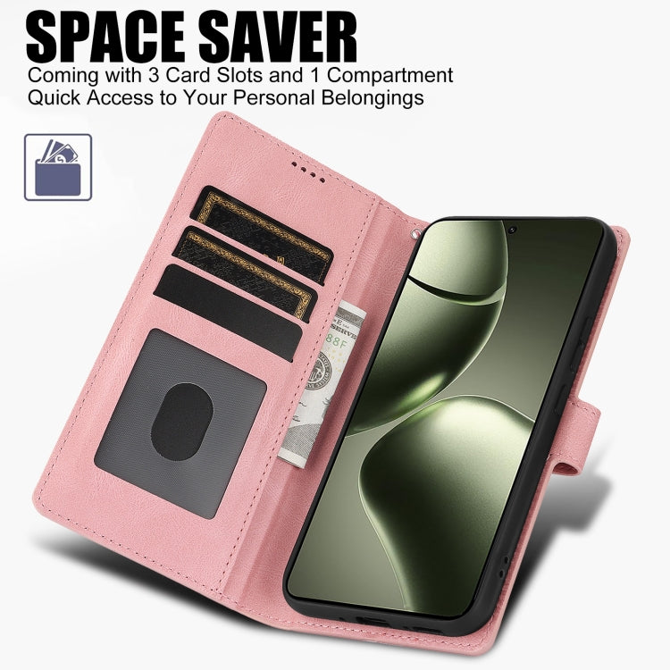 For Xiaomi 14T Fantasy Skin-feel Calfskin Texture Leather Phone Case