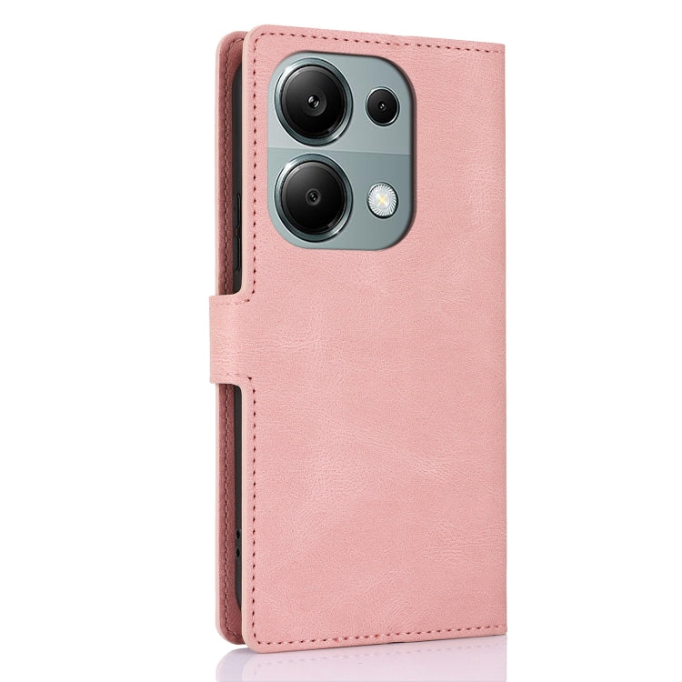 For Xiaomi Poco X6 5G Global Fantasy Skin-feel Calfskin Texture Leather Phone Case