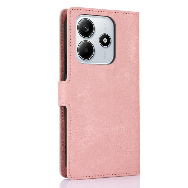 For Xiaomi Poco M7 Pro 5G Fantasy Skin-feel Calfskin Texture Leather Phone Case