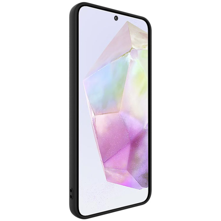 For Samsung Galaxy A56 5G IMAK UC-3 Series Shockproof Frosted TPU Phone Case - Black