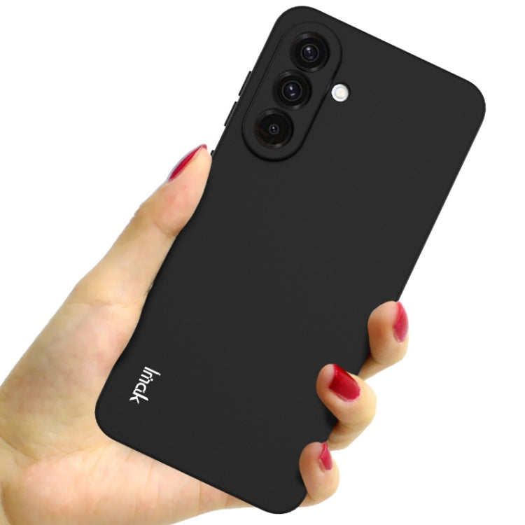 For Samsung Galaxy A56 5G IMAK UC-3 Series Shockproof Frosted TPU Phone Case - Black
