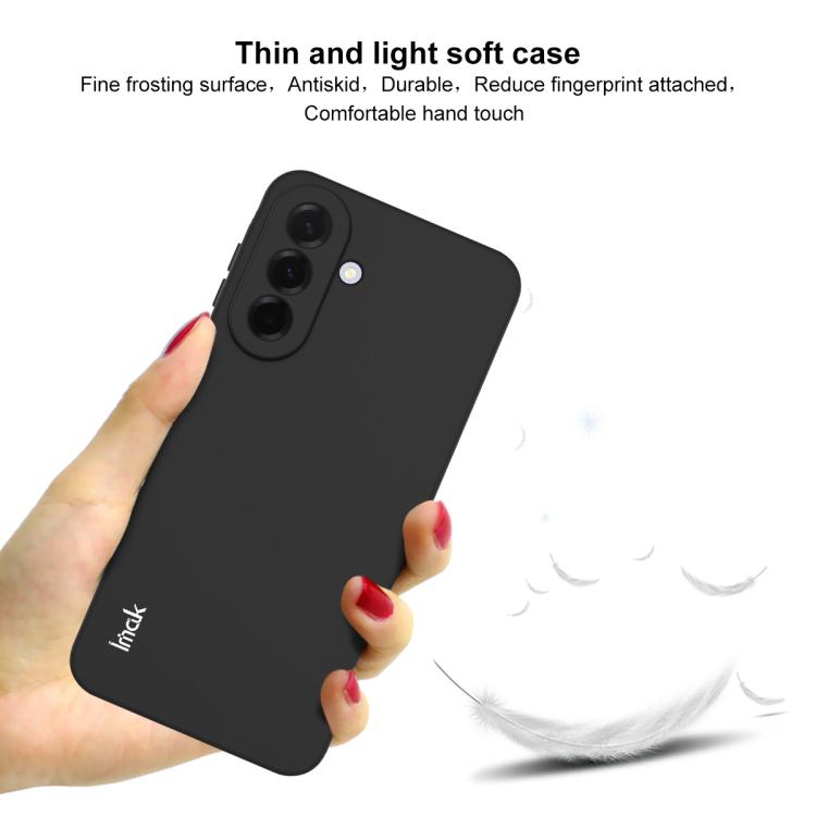 For Samsung Galaxy A37 5G IMAK UC-3 Series Shockproof Frosted TPU Phone Case - Black