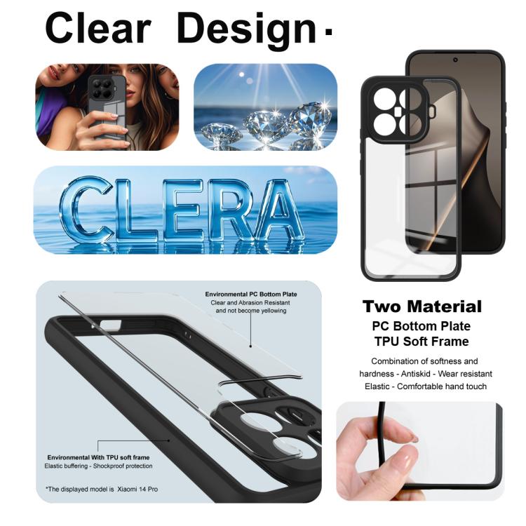 For Xiaomi 15T Pro 5G imak UX-9A Series Four-corner Airbag Shockproof Phone Case