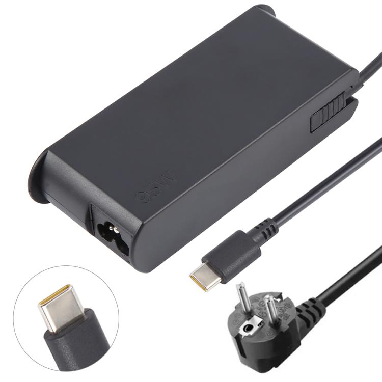 95W 20V 4.75A USB Type-C Plug Laptop Notebook Power Adapter For Lenovo Thinkpad / ThinkBook / Xiaoxin, Plug:EU Plug