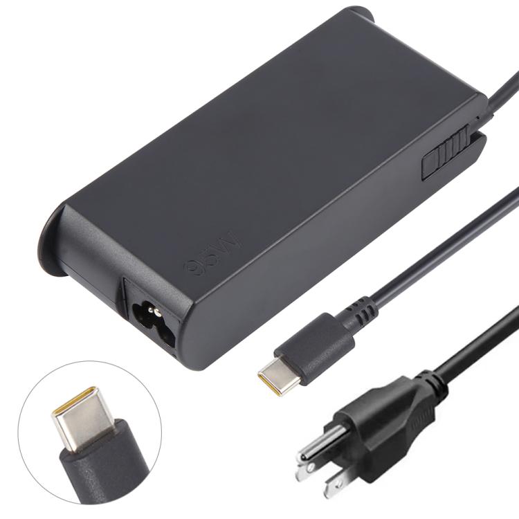 95W 20V 4.75A USB Type-C Plug Laptop Notebook Power Adapter For Lenovo Thinkpad / ThinkBook / Xiaoxin, Plug:US Plug