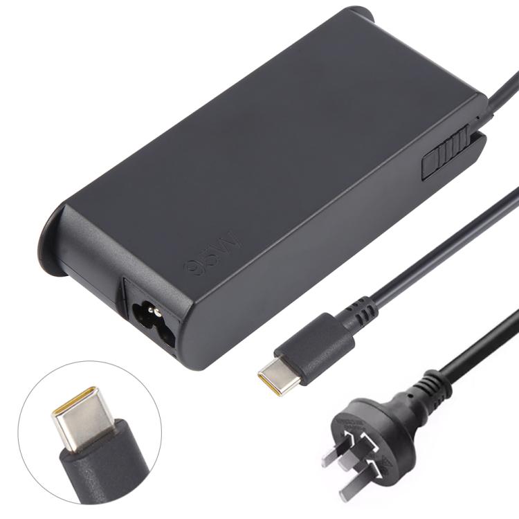 95W 20V 4.75A USB Type-C Plug Laptop Notebook Power Adapter For Lenovo Thinkpad / ThinkBook / Xiaoxin, Plug:AU Plug