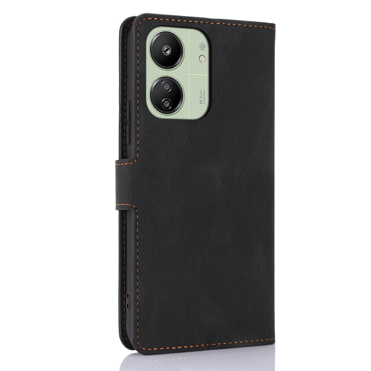 For Redmi 13C 4G Global Fantasy Skin-feel Calfskin Texture Leather Phone Case