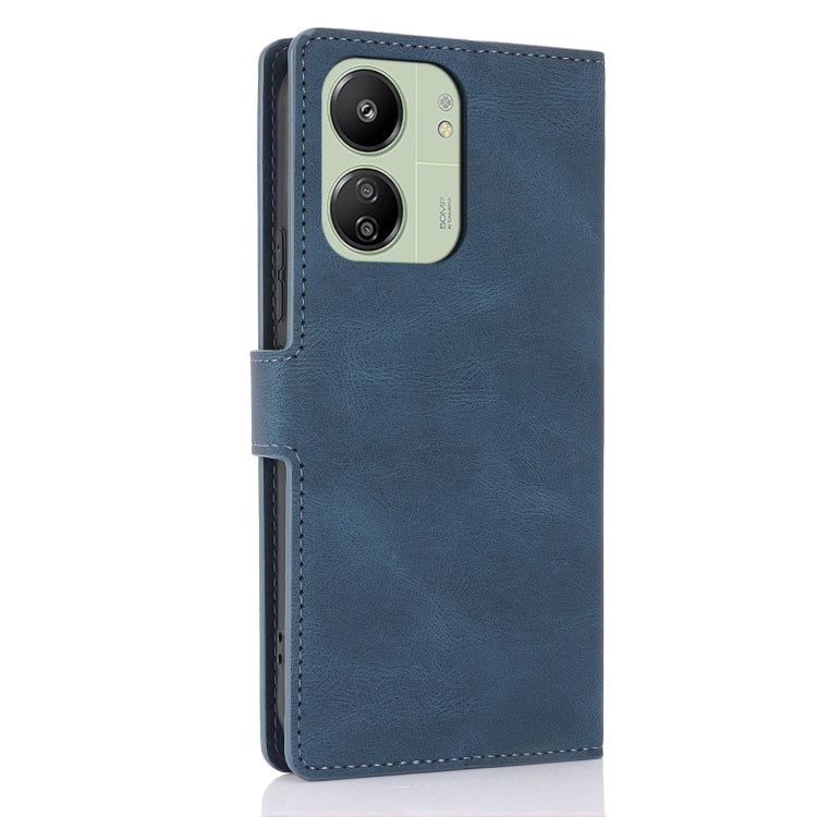 For Redmi 13C 4G Global Fantasy Skin-feel Calfskin Texture Leather Phone Case