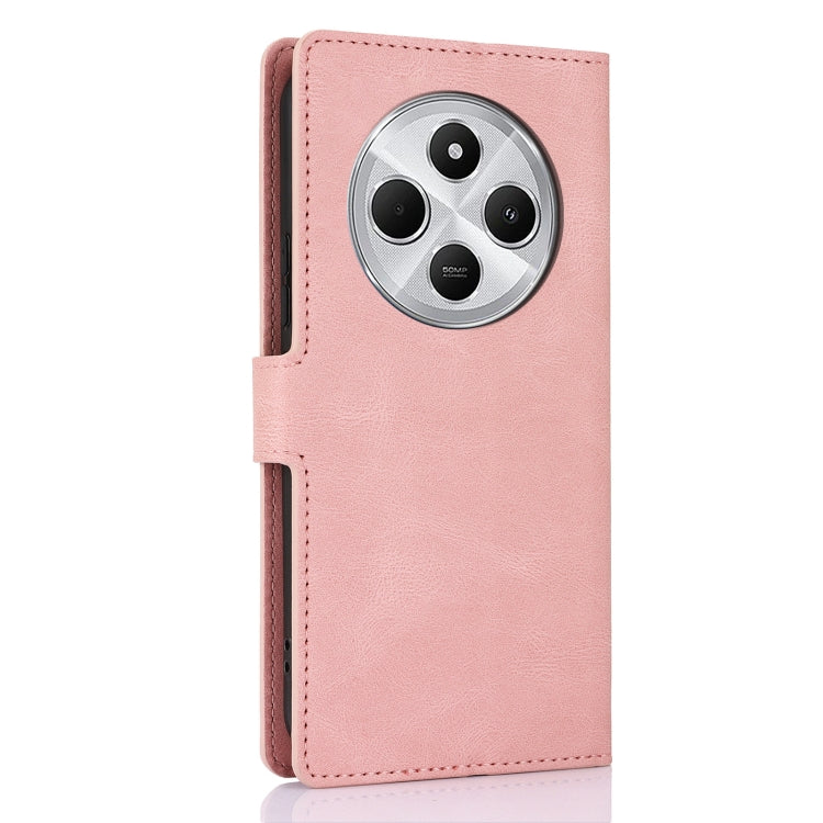 For Redmi 14C 4G Fantasy Skin-feel Calfskin Texture Leather Phone Case