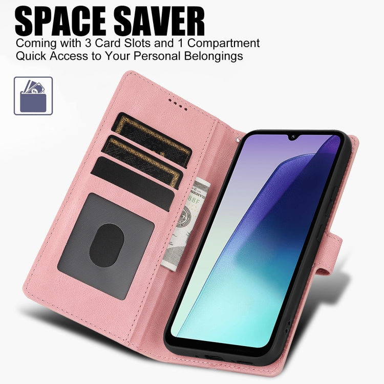 For Redmi 14C 4G Fantasy Skin-feel Calfskin Texture Leather Phone Case