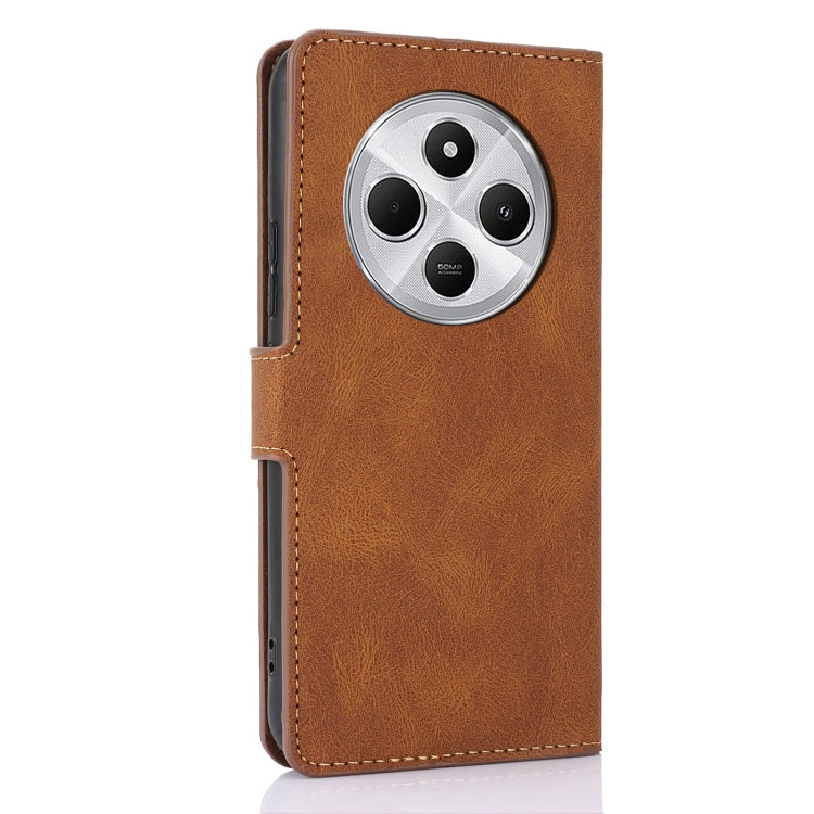 For Redmi 14C 4G Fantasy Skin-feel Calfskin Texture Leather Phone Case