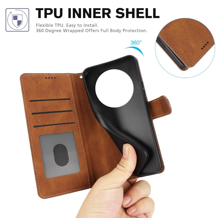 For Redmi 14C 4G Fantasy Skin-feel Calfskin Texture Leather Phone Case