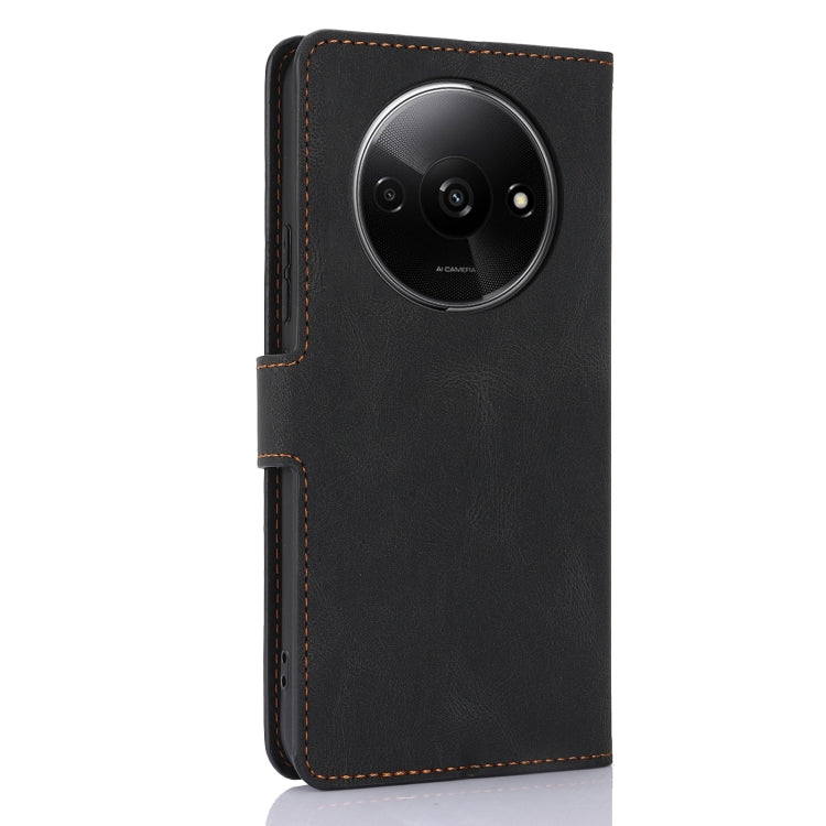 For Redmi A3 4G Global Fantasy Skin-feel Calfskin Texture Leather Phone Case