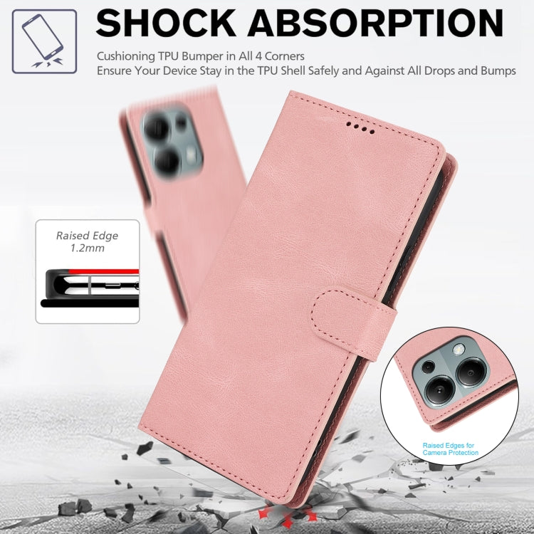 For Redmi Note 13 Pro 4G Global Fantasy Skin-feel Calfskin Texture Leather Phone Case