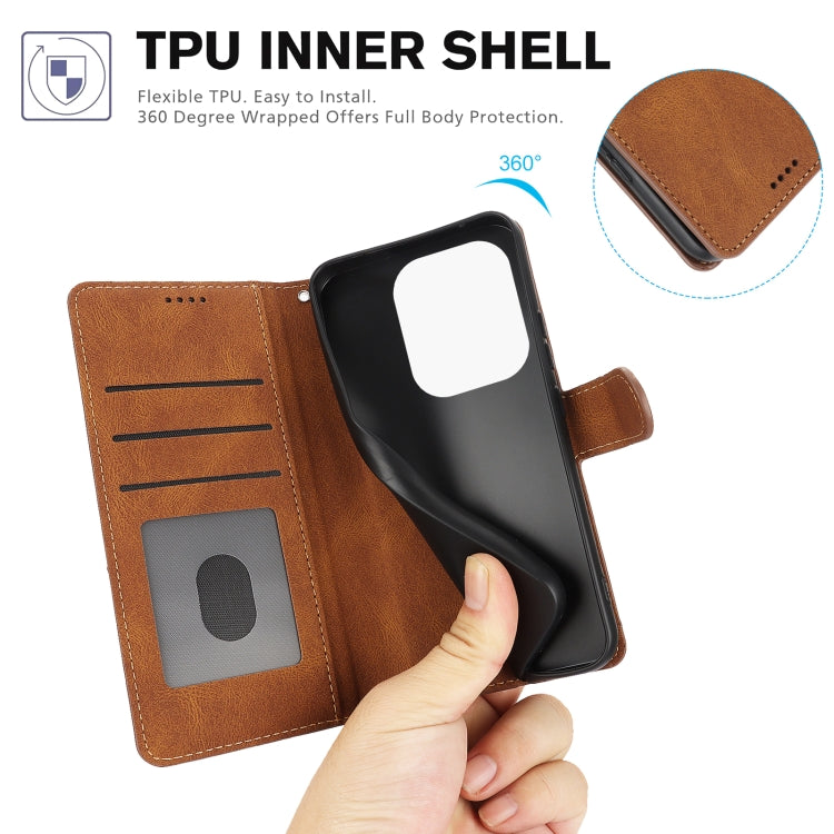 For Redmi Note 13 Pro 4G Global Fantasy Skin-feel Calfskin Texture Leather Phone Case