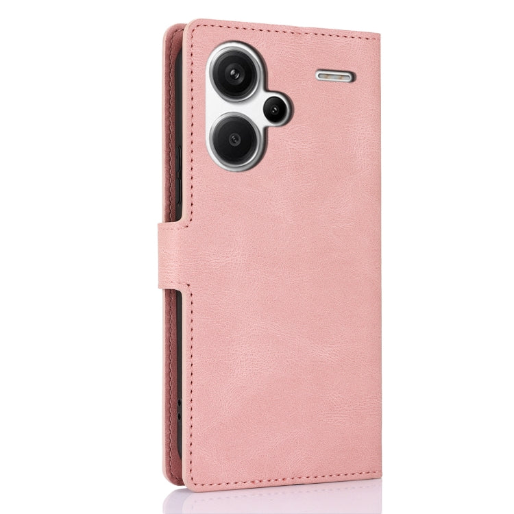 For Redmi Note 13 Pro+ 5G Fantasy Skin-feel Calfskin Texture Leather Phone Case